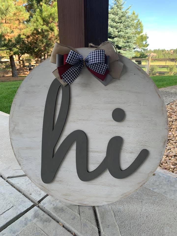Wood Door Hanger