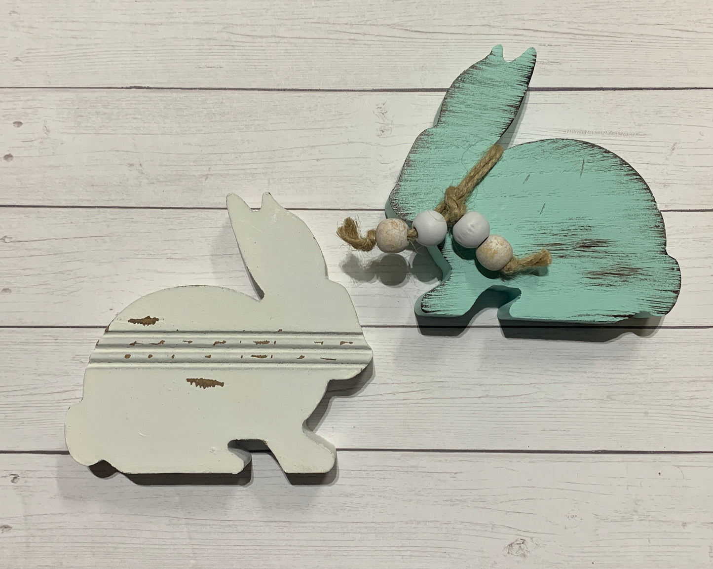 Wood Block Bunny