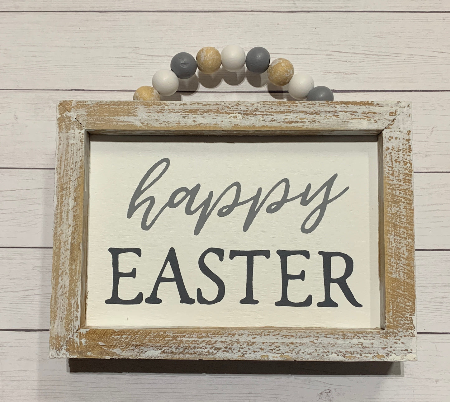 Happy Easter Box Sign