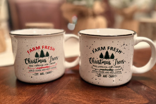 Christmas Tree Mugs