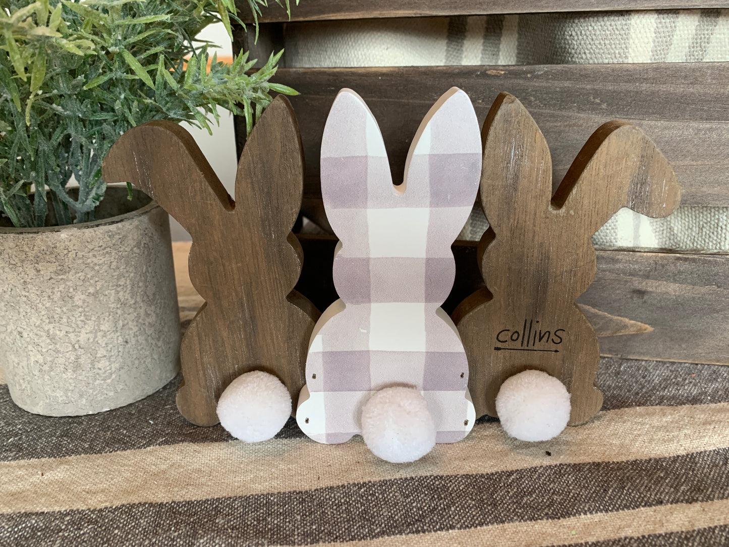 Bunny Trio Sitter
