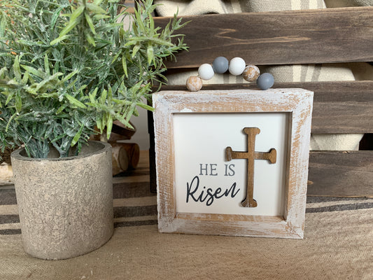He Is Risen Sign