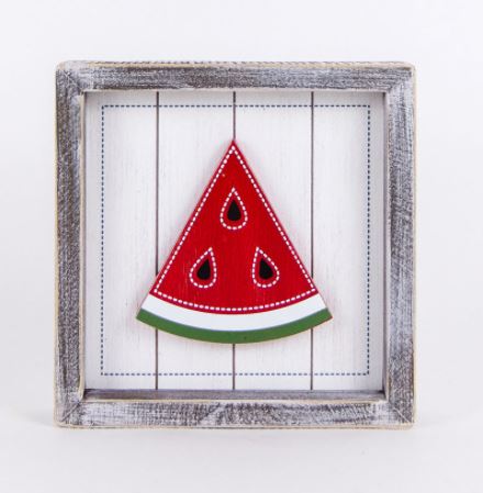 Watermelon Block Sign